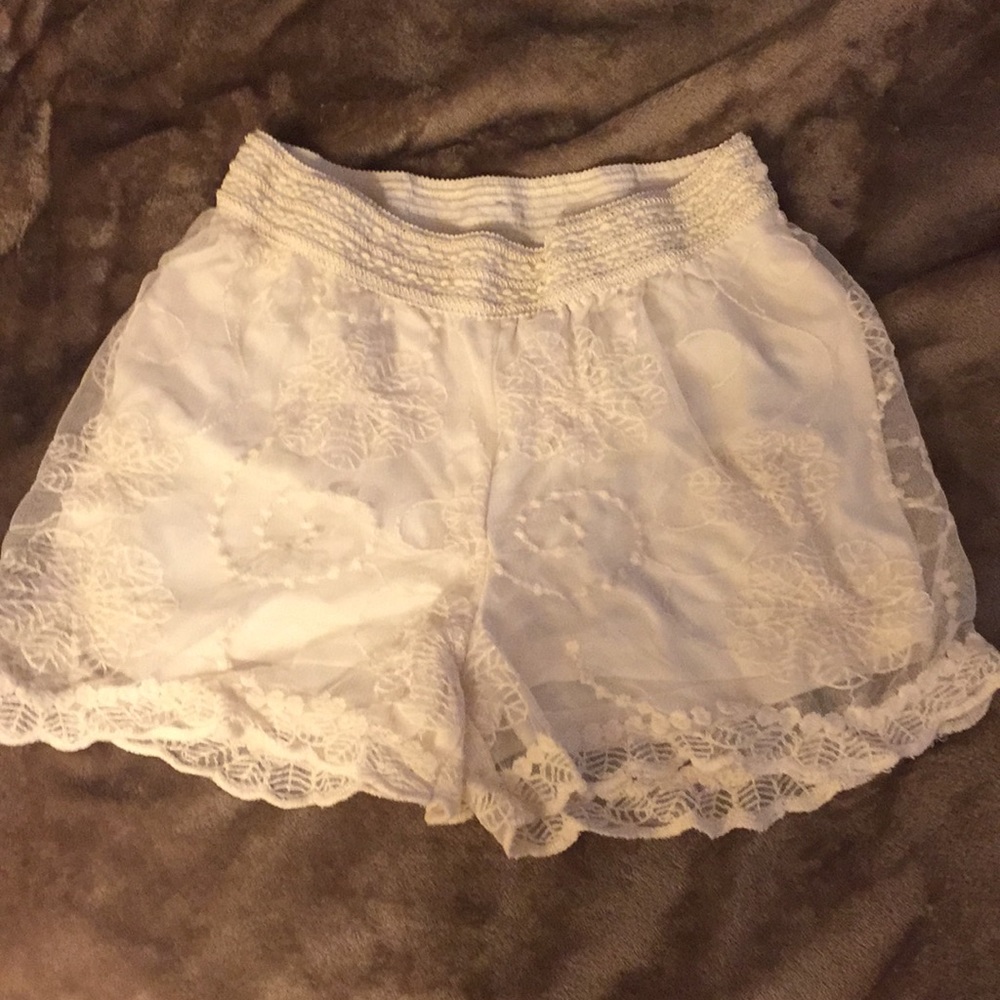 Lace shorts